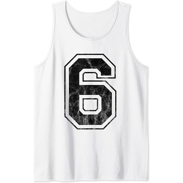 Amazon.com: Number 6 Tank Top : Clothing, Shoes & Jewelry